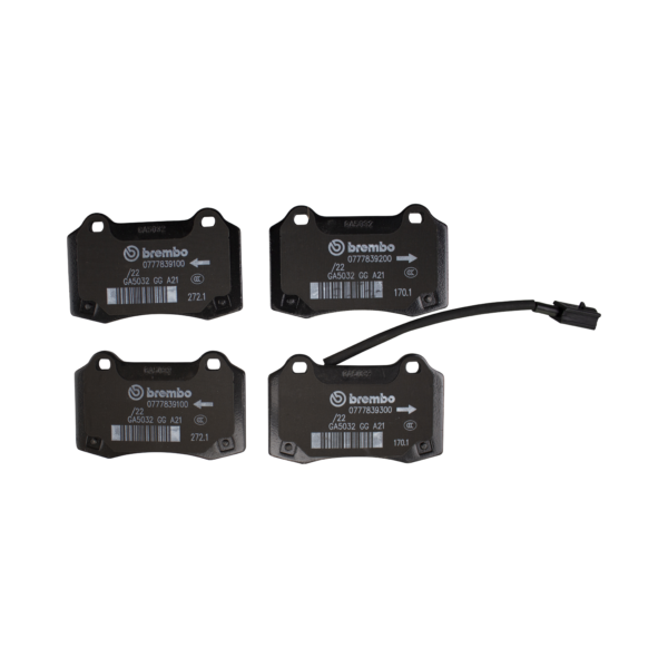 Maserati Rear Brake Pads Kit M156-57 673012039 - Masparts 