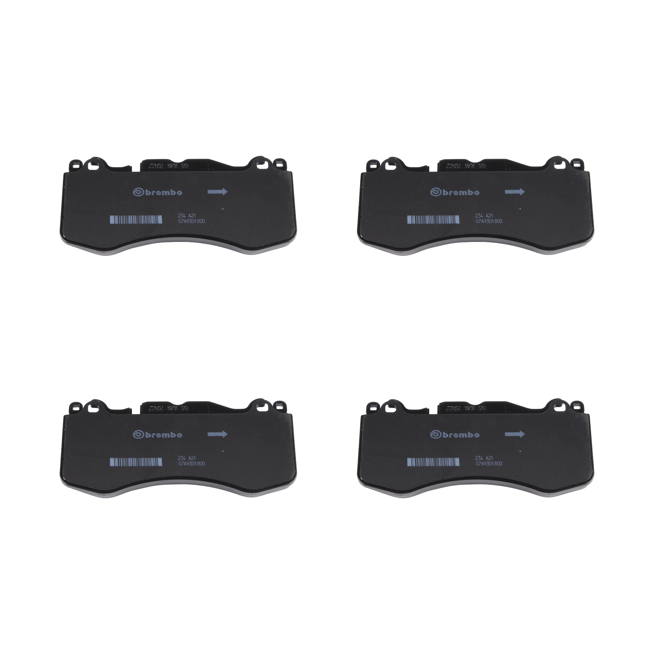 Maserati Front Brake Pads Kit M156 V8 673012045 - Masparts